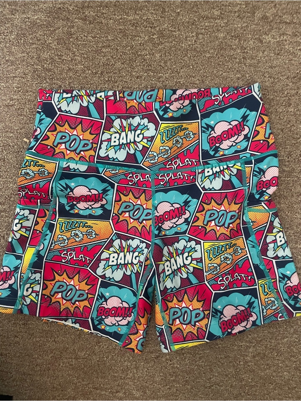 Constantly Varied Gear Women’s Comic Pop Multicolor Shorts